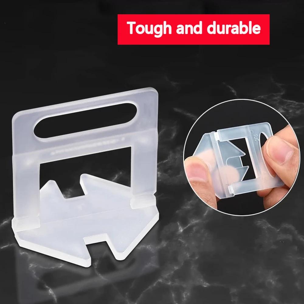 Tile Leveling System Laying Level Wedges Locator Spacers Flooring Wall Level Alignment Spacers Leveler for Tile Adjustment Tool