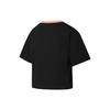 Puma Celebration Logo Casual Round Neck Short Sleeve T-Shirt Women Tops Black 845635-01