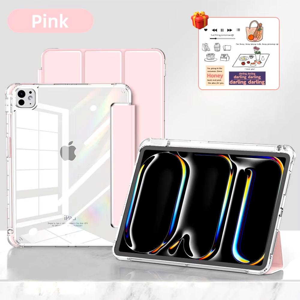 For  iPad Air 6 Case iPad Air 5  6 11 iPad Pro 11 12.9 13 10 Gen 10.2 9th 8th 7th 9.7 6th 5th Mini 7 6 Case With Pen Holder