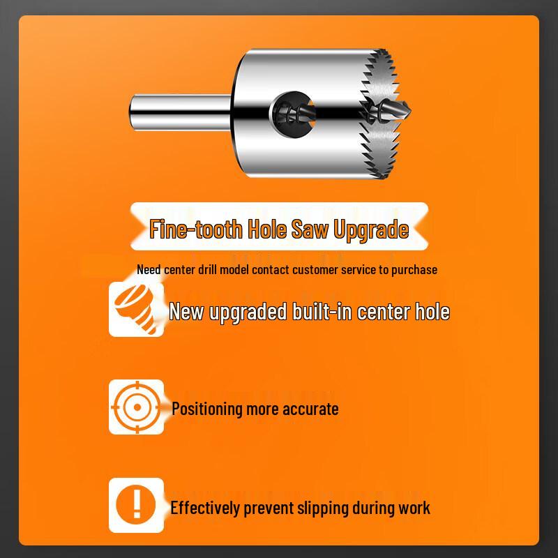 53mm High-Speed Steel Fine Tooth Hole Saw