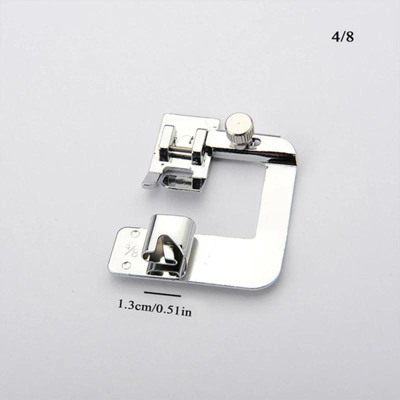 1/3 ks sada přítlačných patek pro šicí stroje s válcovaným lemem, sada multifunkčních elektrických šicích strojů pro domácnost