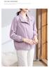 Spring 2026 Fashion Trench Coat for Middle-Aged and Elderly Women - Elegant Short Jacket for Mother's Day