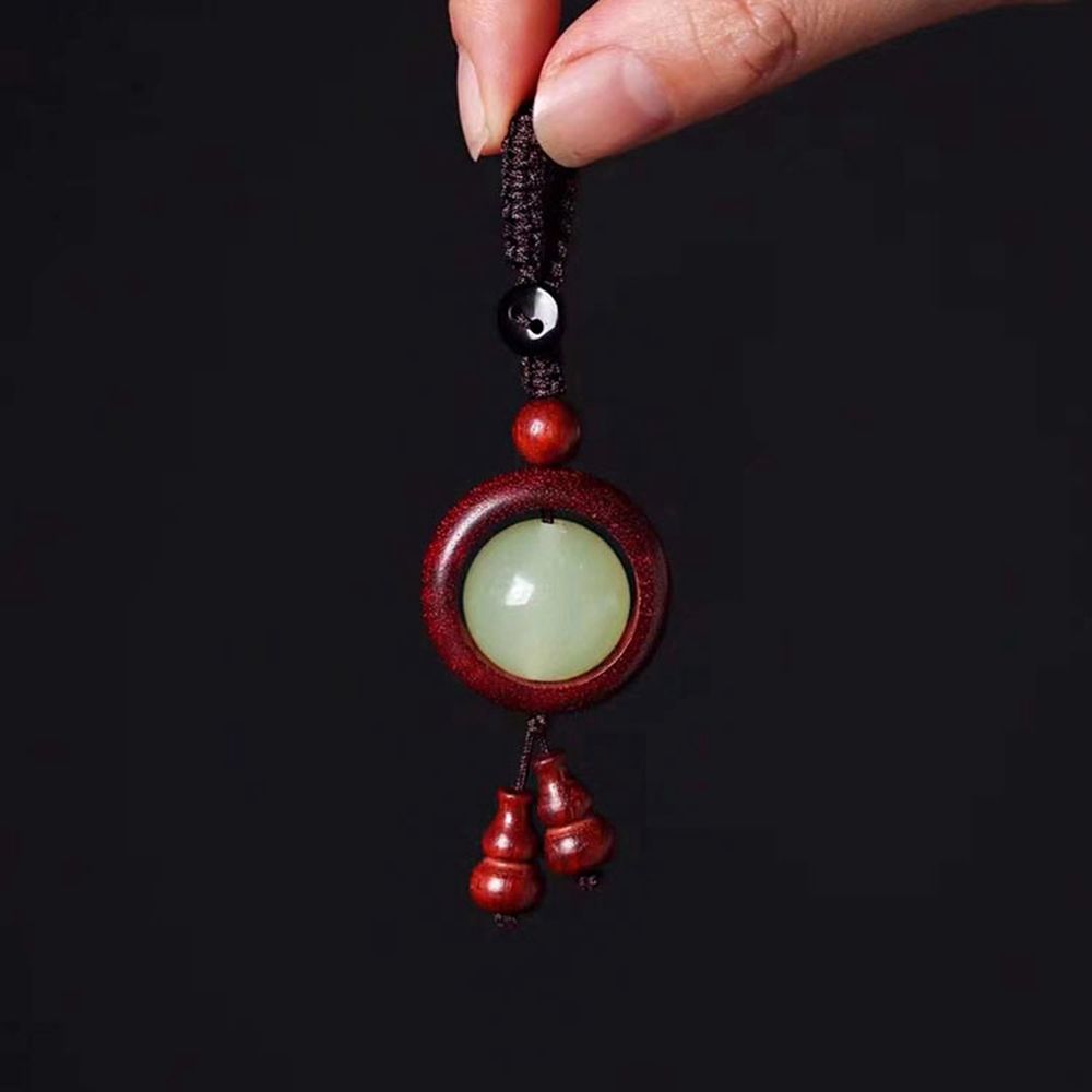 Strap Gourd Pendant Mobile Phone Lanyard Cell Phone Lanyard Bag Pendant Red Sandalwood Pendant красный