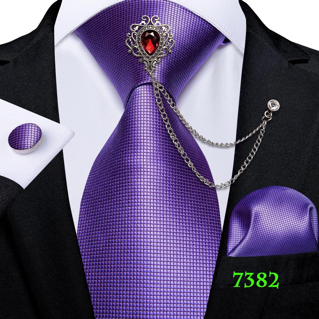 Cromoncent Camicia Uomo Manica Lunga Con Cravatta E Fazzoletto Abbinati – Verde Acqua, Taglia X-Large