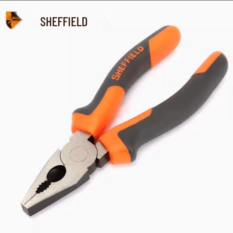 SHEFFIELD Two-Tone Handle Combination Pliers