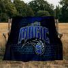 Orlando Magic Flannel Blanket, Use for Birthday/Holiday Gift, Soft Blanket for Sofa/Bed/Camping/Office/Tourism Use,All Seasons