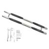 J&J AUTOMOTIVE Tubes Marche-Pieds Latéraux Marche Pieds Compatible Avec Nissan X-Trail T32 depuis 2014, 2 pcs, fixation