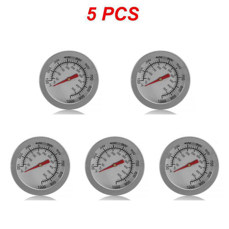 52mm 100℃-1000℃ Küchen-Kochthermometer Fleisch Lebensmittel Temperaturmessgerät für Ofen BBQ Grill mit Sonde Hitze Barbecue