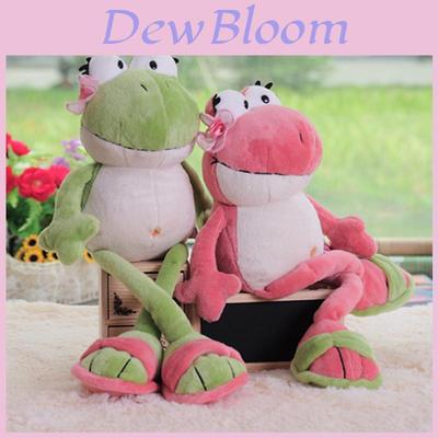 Cute Plush Frog Toy With Long Legs Perfect Gift For Girls And Couples