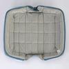 Women's Quilted Cotton Makeup Pouch Japanese Cosmetic Bags Pillow Shape Soft Storage Bag Multifunction Furry Travel Toiletry Bag