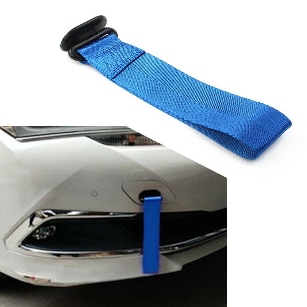 Nylon Car Tow Towing Strap Belt Rope for Rally Hook Bright and Easy to Find