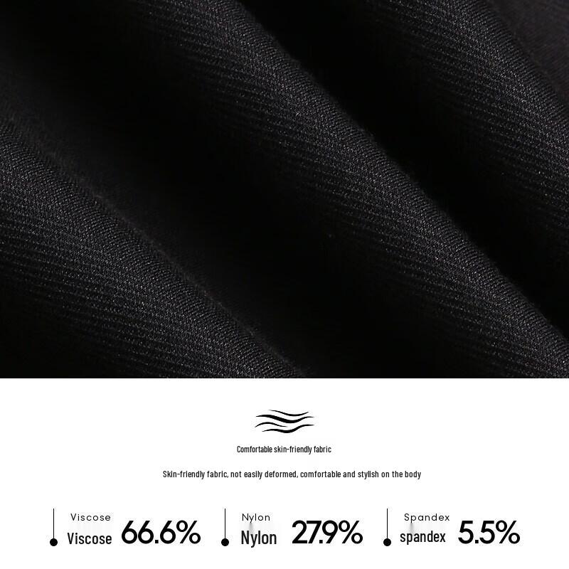 K-Boxing Herren HQZE3579 Slim-Fit High-Waist Five-Pocket Hose