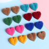 Korean Style 19mm Plush Heart Flocking Hair Clip, Phone Case, Crocs Accessories & Ornaments