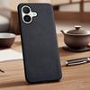 Case for iPhone 17 Air 16 15 14 13 Pro Max Plus Vegan Faux Lychee Pebbled Leather Cover Funda for iPhone 17 Pro Max Case Capa
