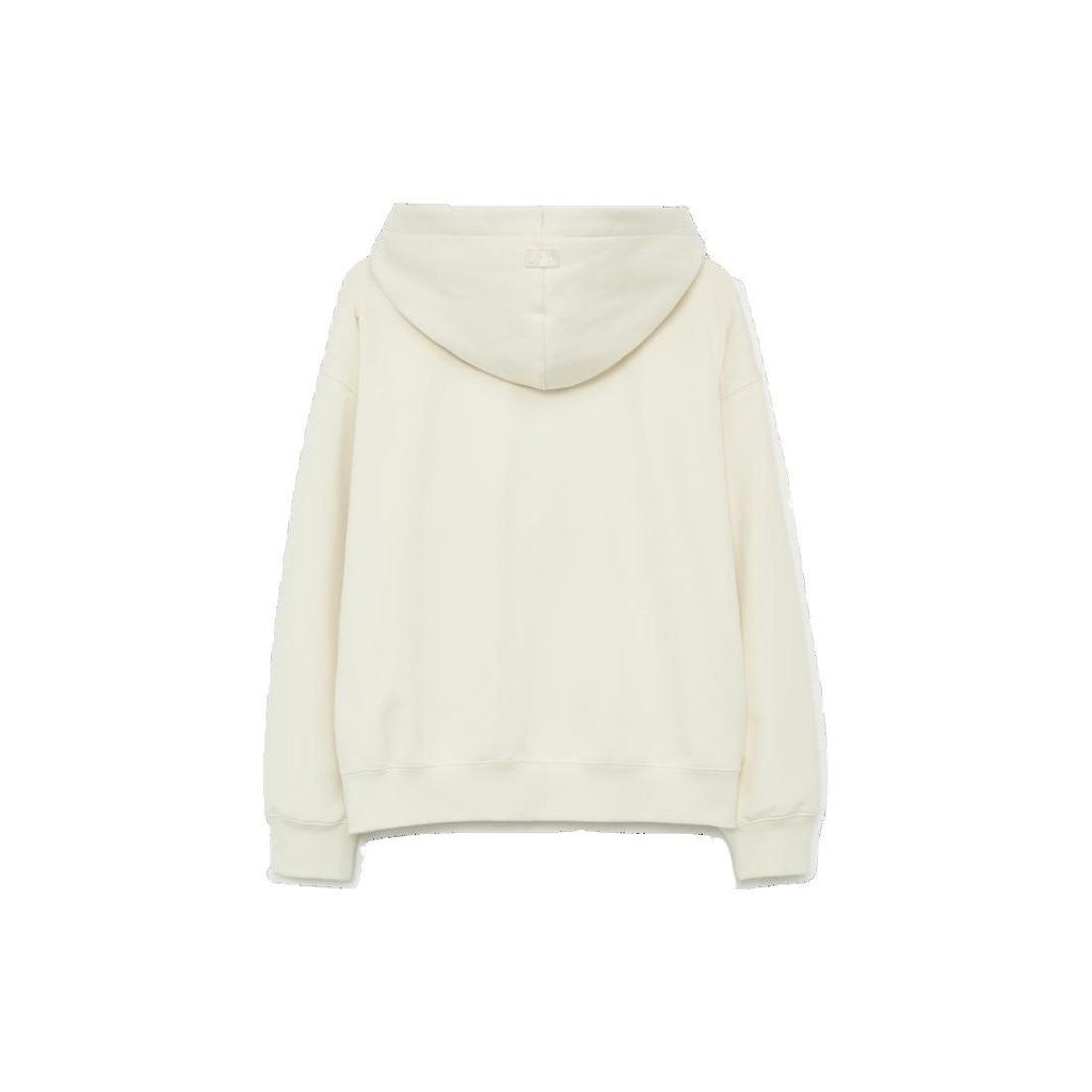 MLB RED SOX Sweatshirts Unisex Cream Hooded Moderate Cardigan 3ATRB0134-43CRD