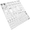 [Cicogna] Gunpla Painting Spray Marking Template Stencil Sheet Plastic Model Airbrush Diorama C02076 (Type B)