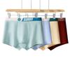 Male Spring and Autumn Cotton 10A Antibacterial Youth Development Period Flat Angle Underwear