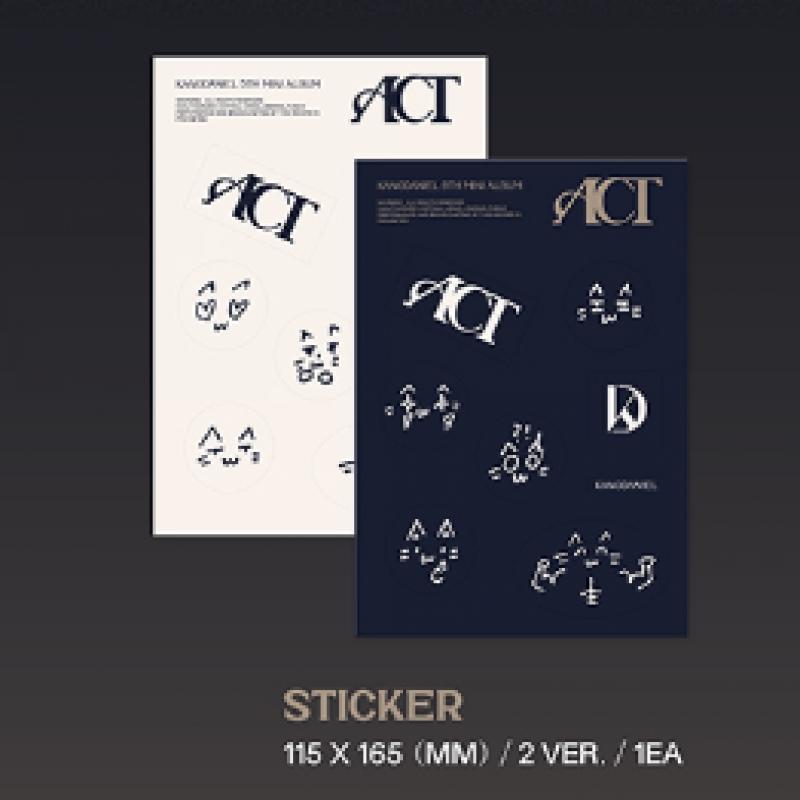 KAngdAniel   5th Mini AlBum Act  A Ver.  B Ver. 