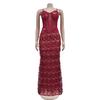 Evening Gown Fashion Party Gowns Women's Solid Sequins Sexy Halter Long Dress