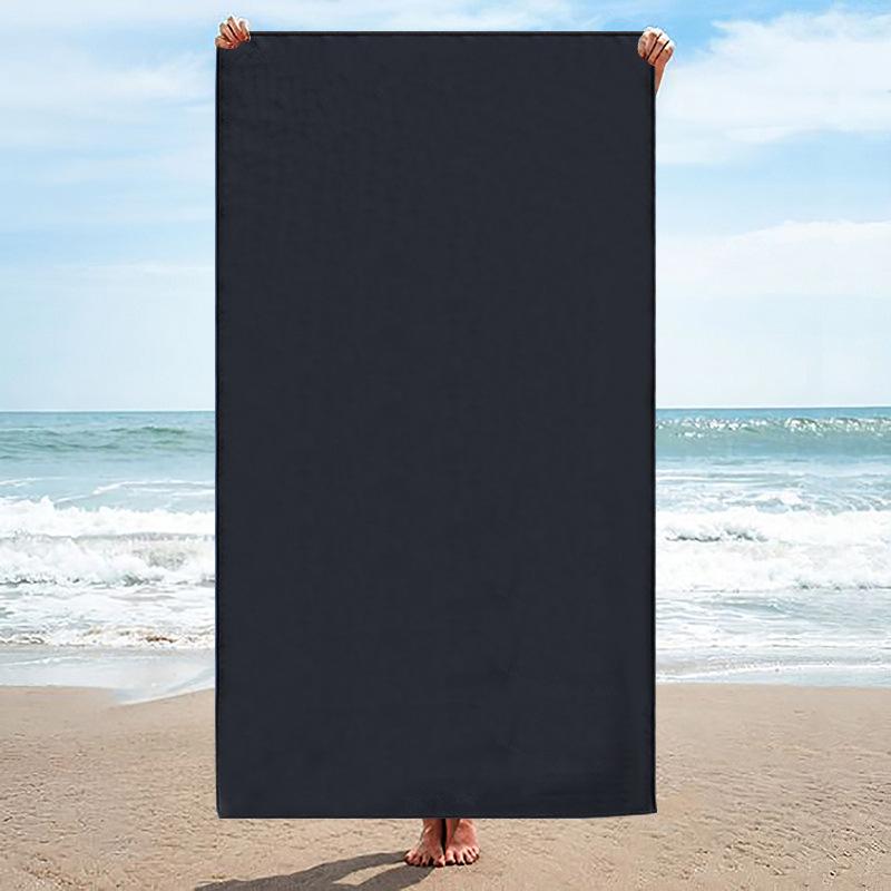 

Модные легкие пляжные полотенца: Однотонные оттенки, Отлично подходят для современных путешественников, любителей позагорать и пляжных дней в жаркую погоду 80X40cm чёрный