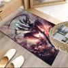 Alien Fire  Carpet, Kitchen Rugs, Yoga Mat, Non-Slip Mats, Rug for Bathroom, Living Room bedroom, Camping Rugs Christmas Gift