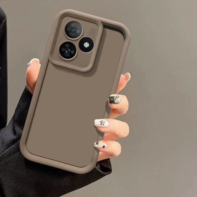 For Oppo Realme C63 Case Realmy C61 Phone Cases Orro Appo Opo Narzo N63 N 63 Matte Back Cover Skin Feel Protection Shockproof