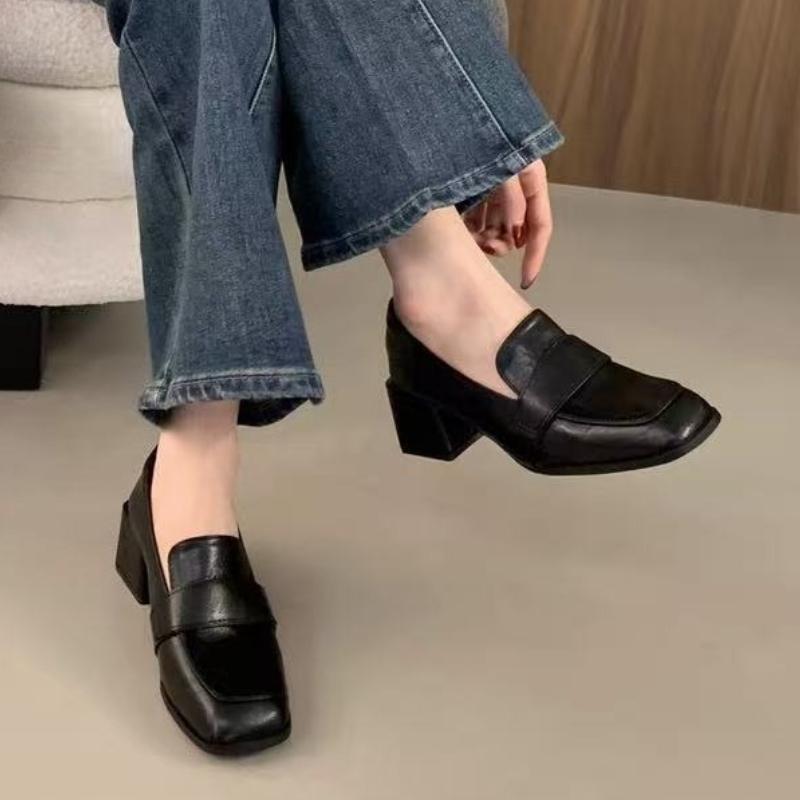 Square Toe Women High Heels Shoes Elegant Mary Janes Shoes Autumn Dress Lolita Elegant Woman Pumps 2026  Trend Female Zapatillas