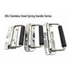304 Stainless Steel Spring-Loaded Folding Handle for Aluminum Tool Box