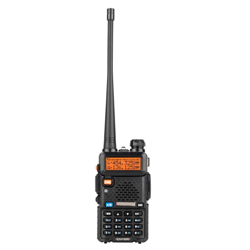 Bf-uv5r 5w Dual-band Walkie-talkie With Earphone Led Flashlight 1.5" Lcd Display Vhf 136~174mhz /