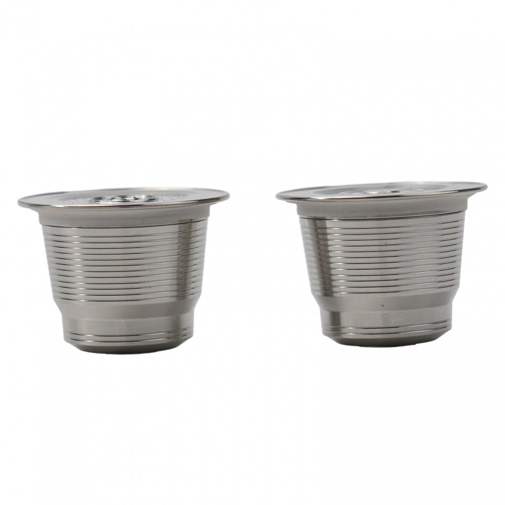 04 Stainless Steel Coffee Capsule 1PCS 3.7*2.7cm Practical