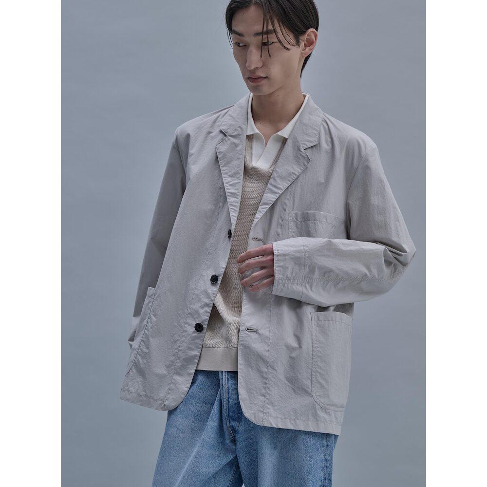 Shift.G Cotton Blended Editor Setup Jacket Gray