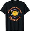 Caffeinated Medicated Hydrated Nurse Teacher Humor T-Shirt