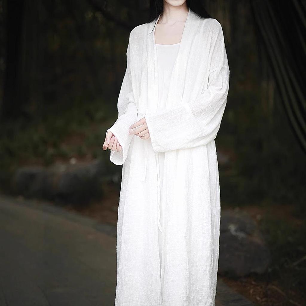 Retro Zen Belted Cardigan: Literary Style, Sun Protection, 3 Colors.