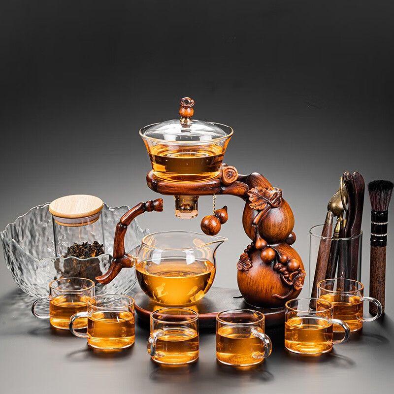 

Магнитный тыквенный стеклянный чайный набор для кунг-фу