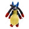 16-31cm Standing Lucario Shiny Plush Doll Cute Mega Riolu Animal Stuffed Quality Peluche Toy Children Halloween Gifts