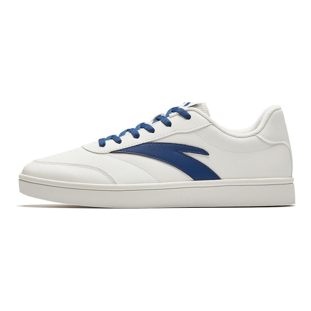 Anta Skateboard Shoes Men's Ivory White/Bicheng Blue 912618099-3