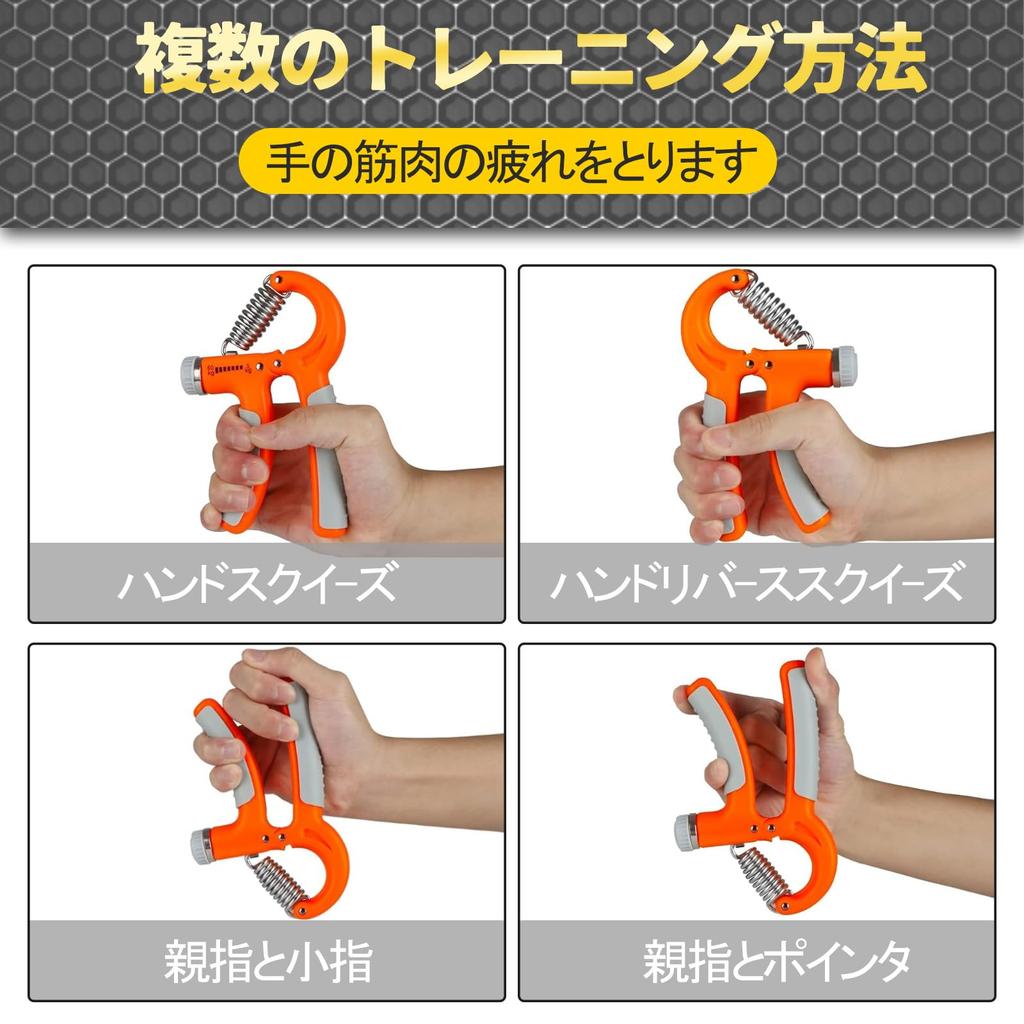 YOKELLMUX Hand Grips for Grip Strength Training, 5-60KG, Unisex.