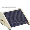 Solid Wood Low-Angle Ramp for Small Pets: Dog & Cat Stair Assist