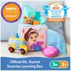Ms. Rachel Official Surprise Learning Box, Educational Toys with Stuffed Animals, Sensory Toys & Activities for Babies, Toddler Toys for Girls & Boys