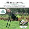MOON LENCE Outdoor Folding Chair 100kg Load Capacity Lightweight Portable Aluminum Alloy Compact Foldable Camping Hiking Fishing Chair