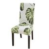 Stretch Seat Chair Covers Printed Chair Cover Big Elastic Slipcovers Bench Cover Office Chair Covers For Home Party Dining Room