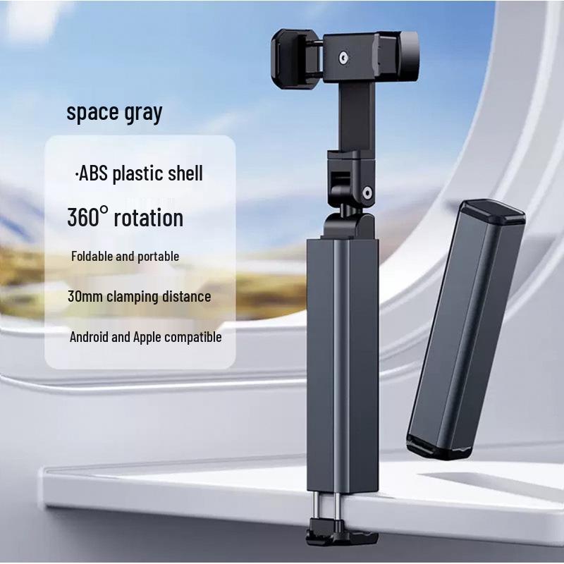 Universal Folding Plastic Phone Stand - Portable and Adjustable Travel Holder