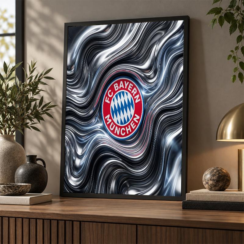Bayern Munich Diamond Painting Kit 5D Full Drill DIY Diamond Mosaic Wall Art Home Decor