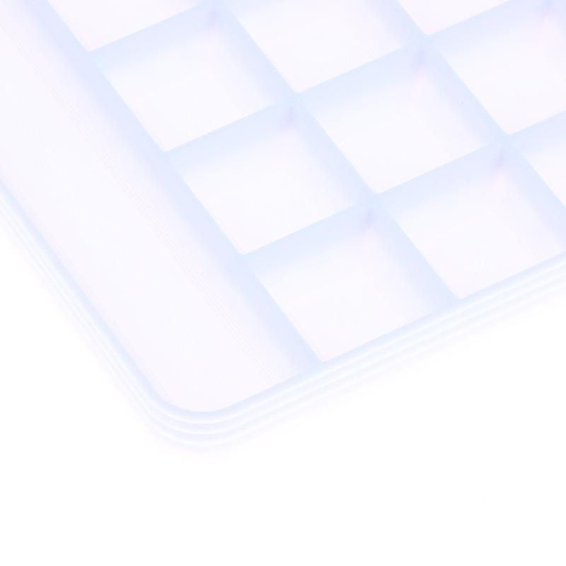 Multi Compartment Plastic Sorting Tray with Slots for Hardware Paint Brushes Electronic Components Home Repair Tool Storage