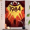 1984 George Orwell Movie Cartoon Tapestry Home Decoration Hippie Bohemian Decoration Divination Home Decor