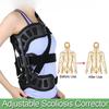 Back Postoperative Recovery Fixation Bracket Adjustable Scoliosis Posture Corrector Adults Health Support Brace Posture Corrector