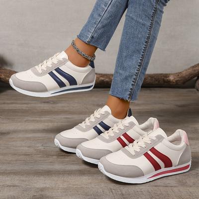 Scarpe da Donna Scarpe da Corsa 2025 Primavera e Autunno Nuove Scarpe Agan Versione Coreana delle Scarpe Bianche Traspiranti Sneakers Casual