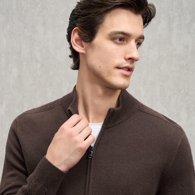 

EMZ Erdos Men s 7A Antibacterial Wool Cashmere Blend Jacket Shirt 2XL