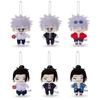 New Cute 12cm Anime Plush Pendant Jujutsu Kaisen Satoru Gojo Geto Suguru Cosplay Mini Doll Stuffed Decorative Toy Fans Gift