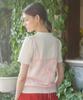 Baitalssain Pink Bustier Ribbon T-Shirt Set